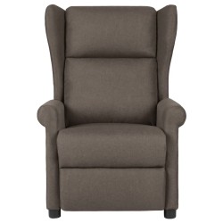 Relaxsessel Braun Stoff