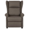 Relaxsessel Braun Stoff