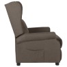 Relaxsessel Braun Stoff