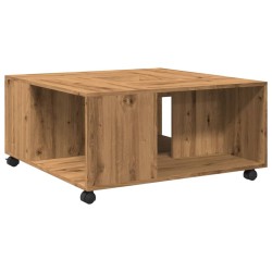 Couchtisch Artisan-Eiche 80x80x40 cm Holzwerkstoff