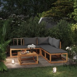 6-tlg. Garten-Lounge-Set...