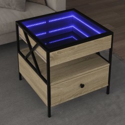 Couchtisch mit Infinity-LED...