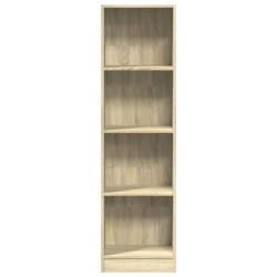 Bücherregal Sonoma-Eiche 40x24x143 cm Holzwerkstoff