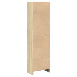 Bücherregal Sonoma-Eiche 40x24x143 cm Holzwerkstoff