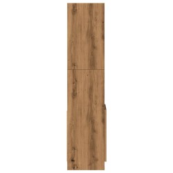 Highboard Artisan-Eiche 92x33x140 cm Holzwerkstoff