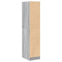 Apothekerschrank Grau Sonoma 30x41x144,5 cm Holzwerkstoff