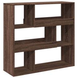 Bücherregal Braun Eichen-Optik 100x33x94,5 cm Holzwerkstoff