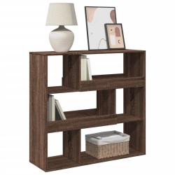 Bücherregal Braun Eichen-Optik 100x33x94,5 cm Holzwerkstoff