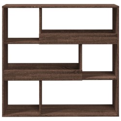 Bücherregal Braun Eichen-Optik 100x33x94,5 cm Holzwerkstoff