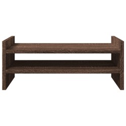 Monitorständer Eichen-Optik 50x27x20 cm Holzwerkstoff