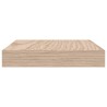 Schweberegale 2 Stk. 60x23,5x4 cm Holzwerkstoff