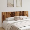 Kopfteil Wandmontage Altholz-Optik 240x1,5x80 cm Holzwerkstoff