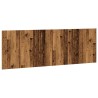 Kopfteil Wandmontage Altholz-Optik 240x1,5x80 cm Holzwerkstoff