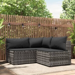 3-tlg. Garten-Lounge-Set...