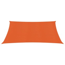 Sonnensegel 160 g/m² Orange 2,5x3 m HDPE