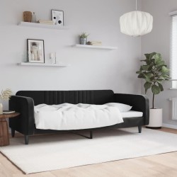 Tagesbett Schwarz 90x190 cm...