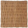 Couchtisch 47x47x28 cm Rattan Natur