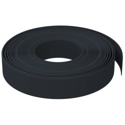 Rasenkanten 3 Stk. Schwarz 10 m 10 cm Polyethylen