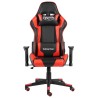 Gaming-Stuhl Drehbar Rot PVC