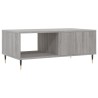 Couchtisch Grau Sonoma 90x50x36,5 cm Holzwerkstoff