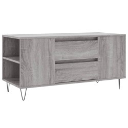 Couchtisch Grau Sonoma 102x44,5x50 cm Holzwerkstoff