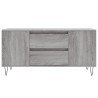 Couchtisch Grau Sonoma 102x44,5x50 cm Holzwerkstoff