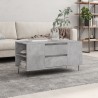 Couchtisch Betongrau 102x44,5x50 cm Holzwerkstoff