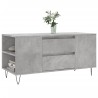 Couchtisch Betongrau 102x44,5x50 cm Holzwerkstoff