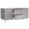 Couchtisch Betongrau 102x44,5x50 cm Holzwerkstoff