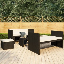 5-tlg. Garten-Lounge-Set...