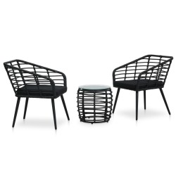 3-tlg. Bistro-Set Poly...