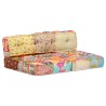 Pouf Patchwork Stoff