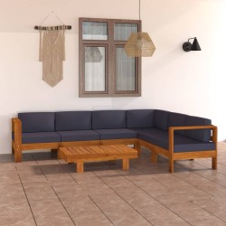 7-tlg. Garten-Lounge-Set...