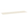 Gartenbank-Auflage Creme 200x50x3 cm Oxford-Gewebe