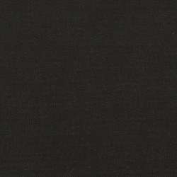 Sessel mit Hocker Schwarz 60 cm Stoff