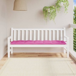 Gartenbank-Auflage Rosa 180x50x7 cm Oxford-Gewebe