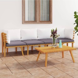 4-tlg. Garten-Lounge-Set...