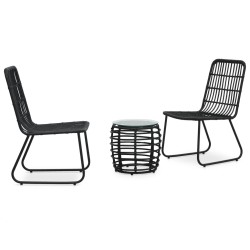 3-tlg. Bistro-Set Poly...