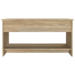 Couchtisch Sonoma-Eiche 102x50x52,5 cm Holzwerkstoff