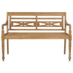 Batavia-Sitzbank 120 cm Teak