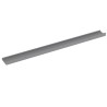 Wandregale 4 Stk. Grau 100x9x3 cm