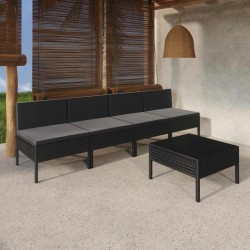 5-tlg. Garten-Lounge-Set...