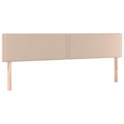 Boxspringbett mit Matratze & LED Cappuccino-Braun 160x200cm