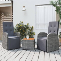 3-tlg. Garten-Lounge-Set...