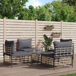 5-tlg. Garten-Lounge-Set...