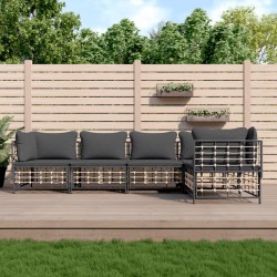 5-tlg. Garten-Lounge-Set...