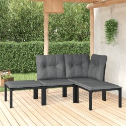 4-tlg. Garten-Lounge-Set...