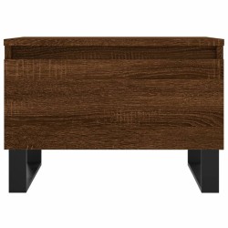 Couchtisch Braun Eichen-Optik 50x46x35 cm Holzwerkstoff