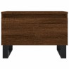 Couchtisch Braun Eichen-Optik 50x46x35 cm Holzwerkstoff