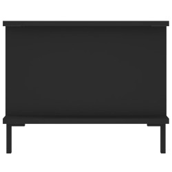 Couchtisch Schwarz 90x50x40 cm Holzwerkstoff